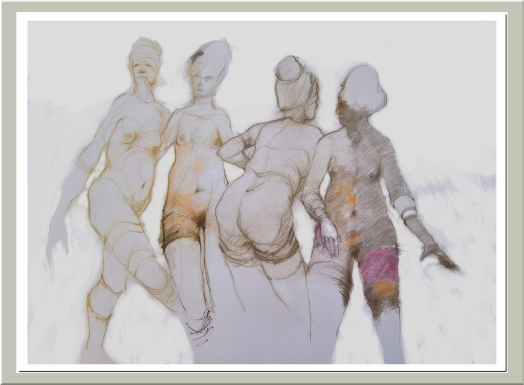 Desnudo-4 mujeres - Mixta - 2018