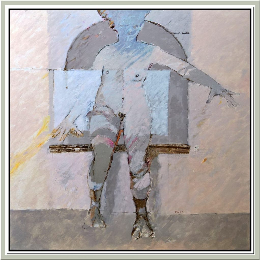 Desnudo y arco - 1994