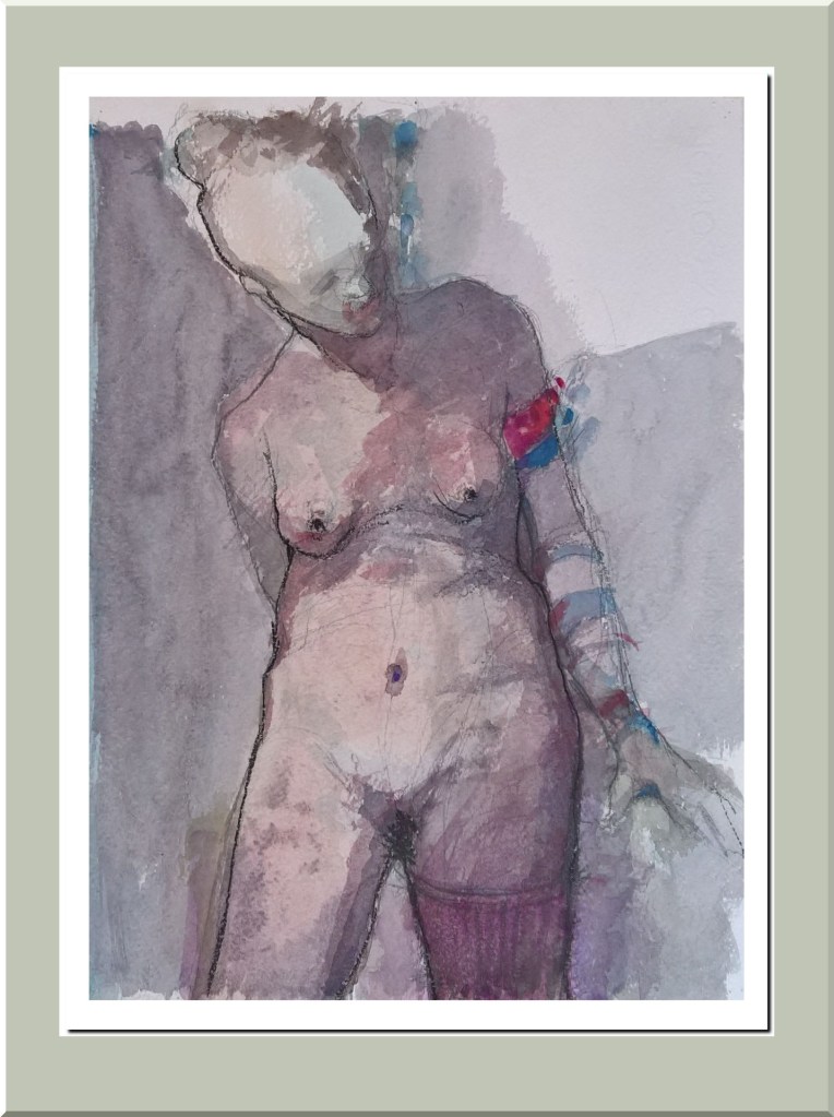 Desnudo cabeza inclinada - 2018